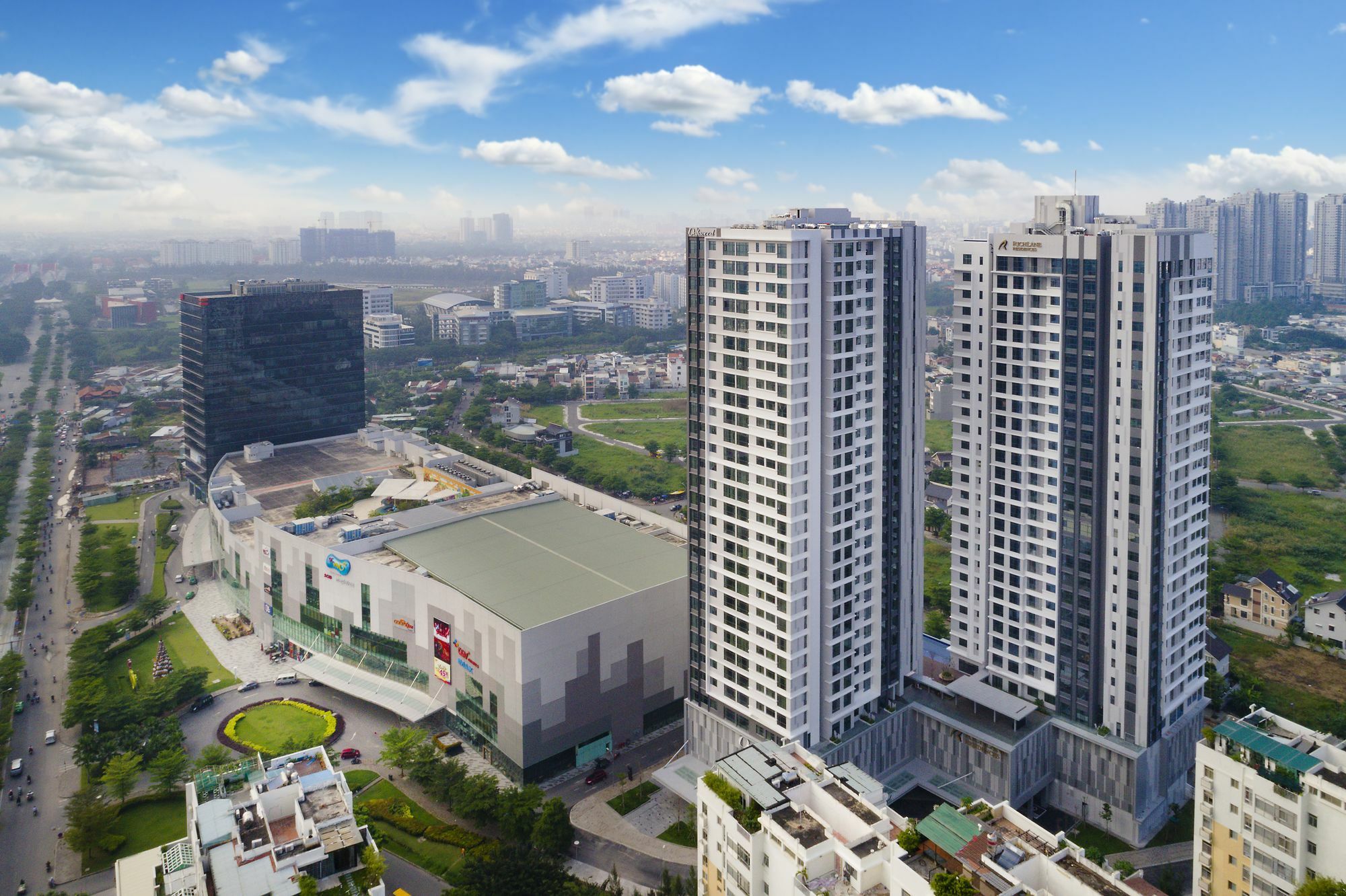 Oakwood Residence Saigon Ho-Chi-Minh-Stadt Exterior foto